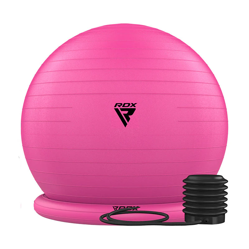 RDX B2 Ballon De Gymnastique Gonflable Avec Base Antidérapante, Tubes De Résistance Et Pompe à Air - Image 8