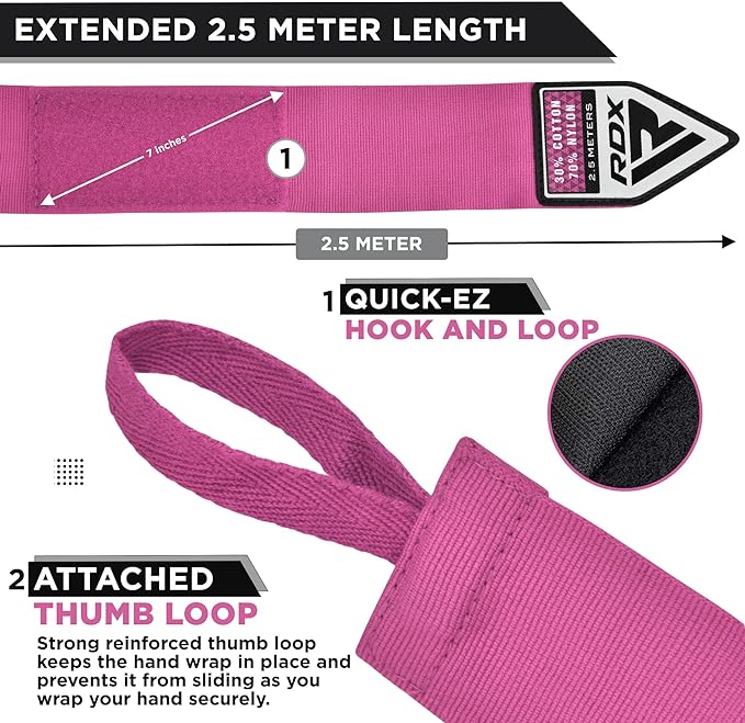 RDX Bandages pour les mains 2.5 pour enfants - Image 8