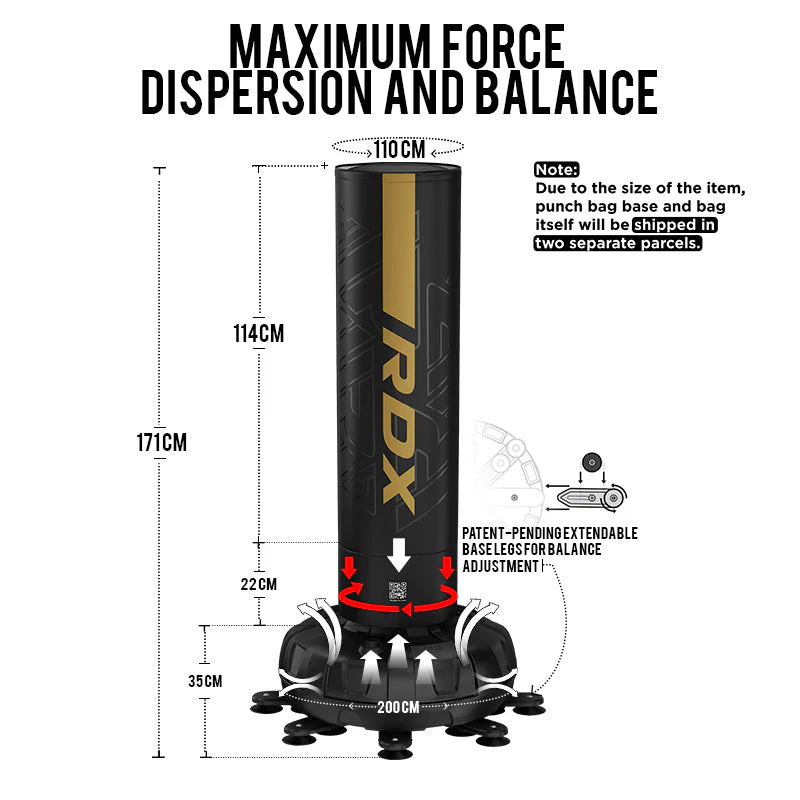 RDX F6 KARA Sac de Frappe Autoportant d’1m52  - Image 10