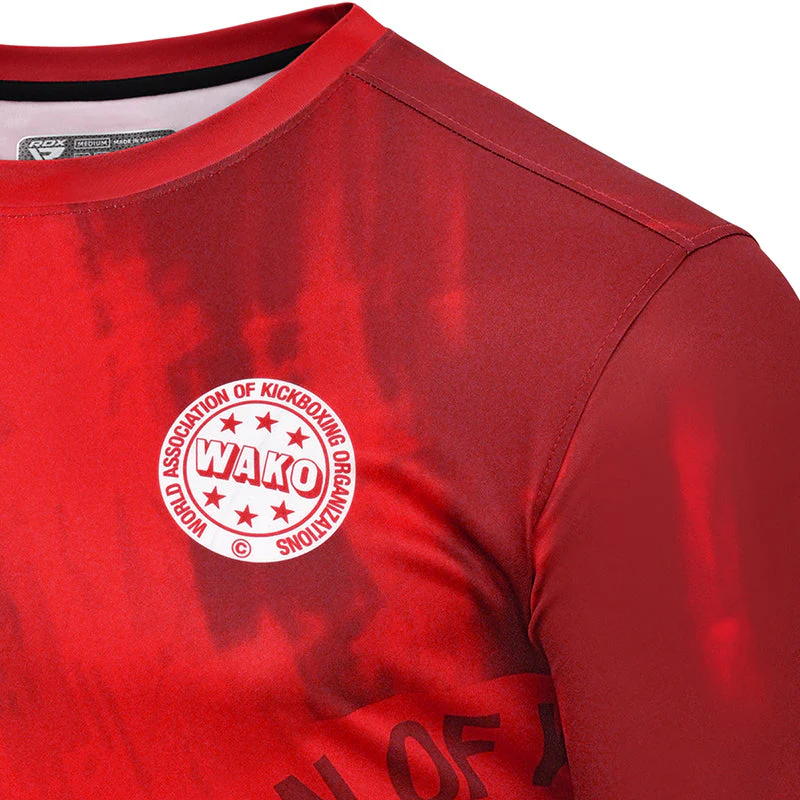 RDX WAKO T SHIRTS T1 rouge - Image 4